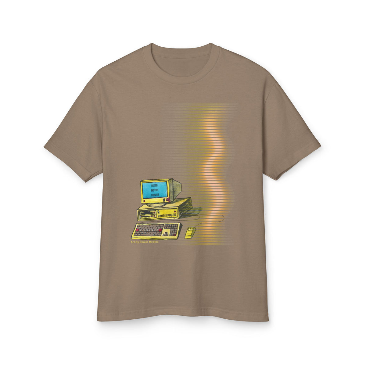 Retro Active Power T-Shirt (Fight The Machine Series)