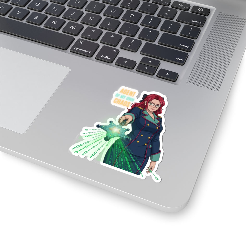 Agent of Chaos Defender Stickers