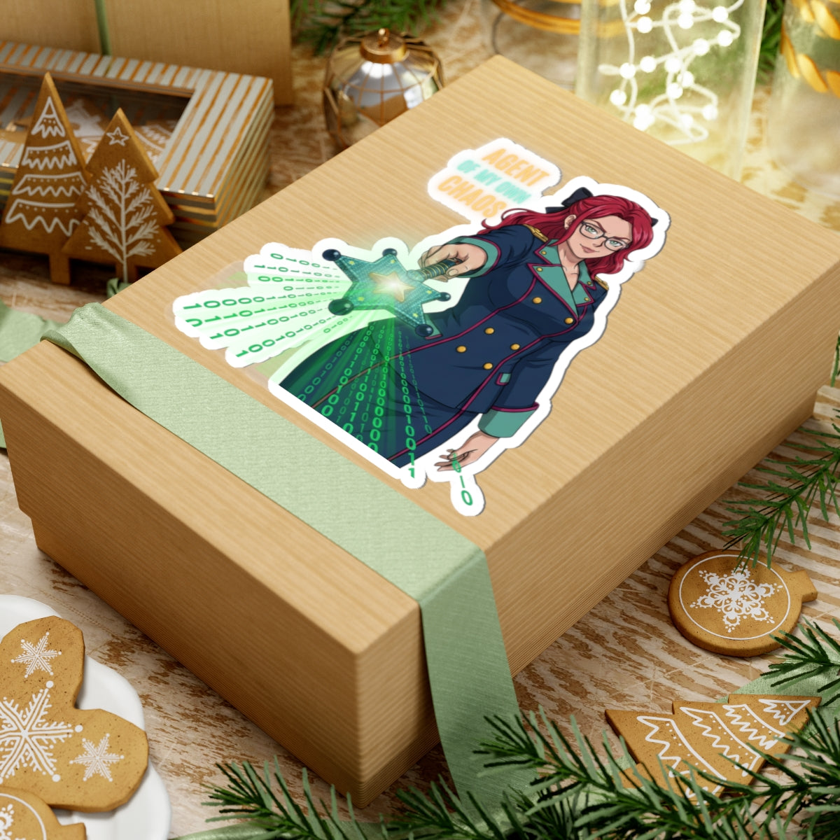 Agent of Chaos Defender Stickers