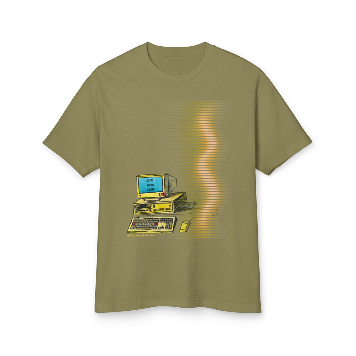 Retro Active Power T-Shirt (Fight The Machine Series)