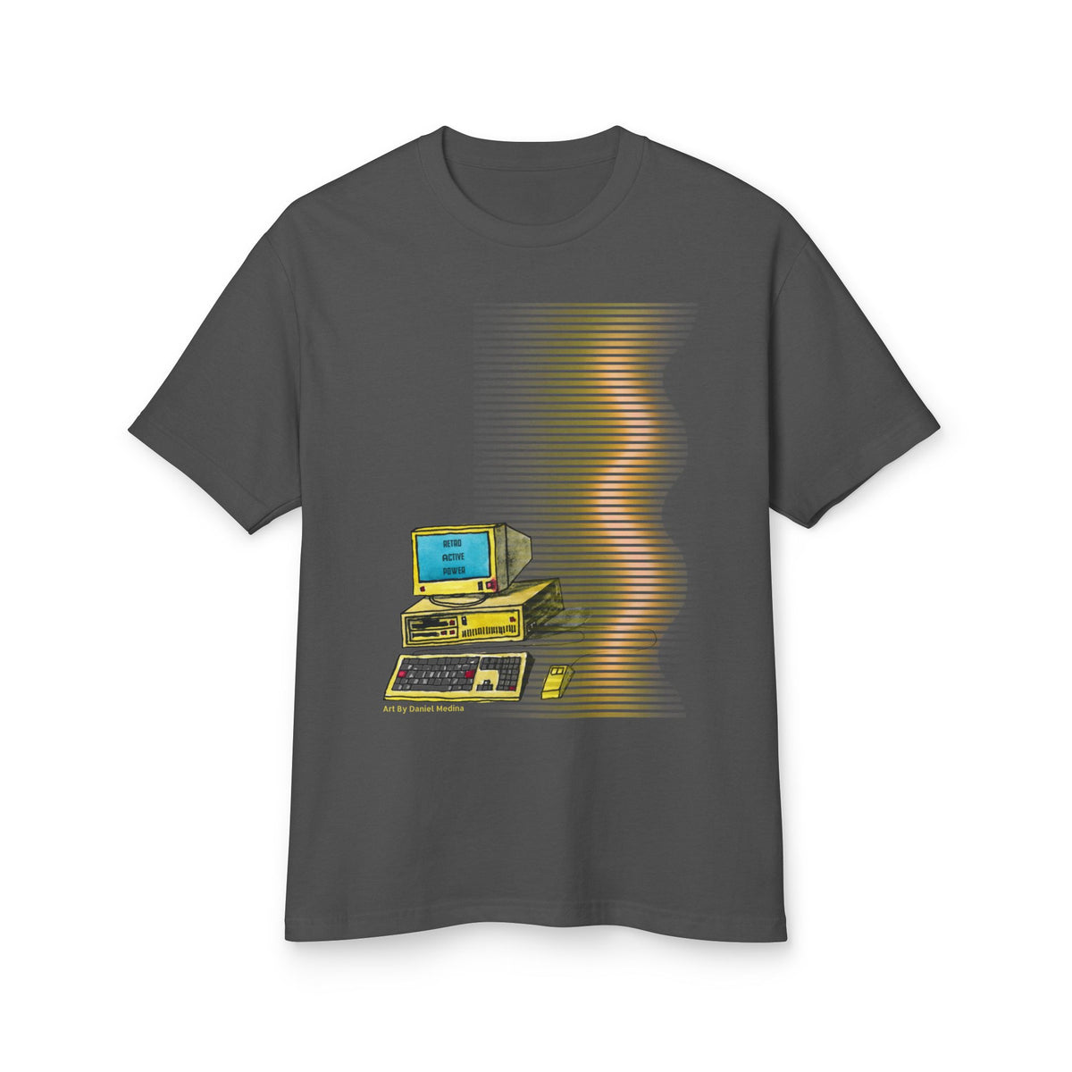 Retro Active Power T-Shirt (Fight The Machine Series)