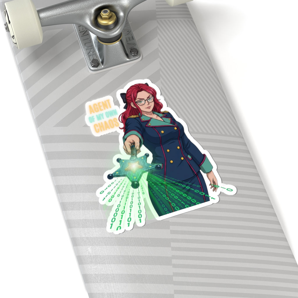 Agent of Chaos Defender Stickers