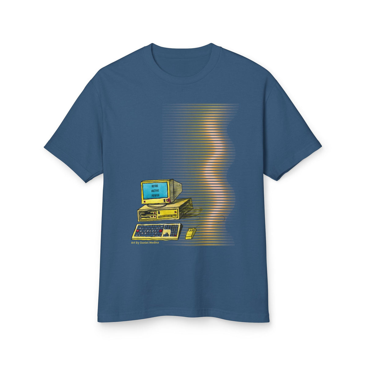 Retro Active Power T-Shirt (Fight The Machine Series)